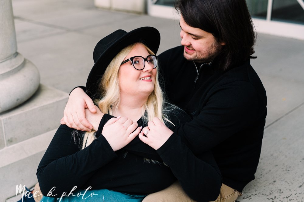 mae b photo youngstown wedding photographer downtown youngstown ohio engagement session mill creek park engagement session fall engagement session-4.jpg