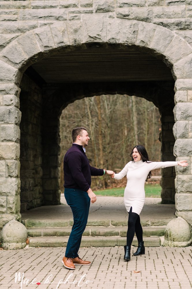mae b photo youngstown wedding photographer squire's castle engagement session cleveland metroparks winter engagement session christmas engagement chagrin falls engagement session cleveland wedding photographer-19.jpg
