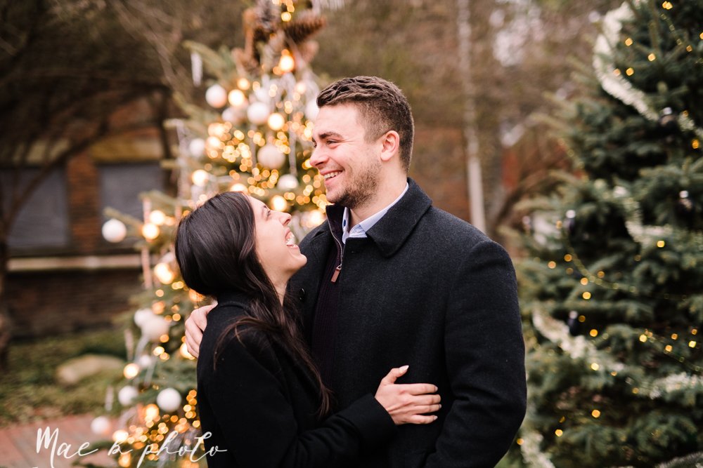 mae b photo youngstown wedding photographer squire's castle engagement session cleveland metroparks winter engagement session christmas engagement chagrin falls engagement session cleveland wedding photographer-29.jpg