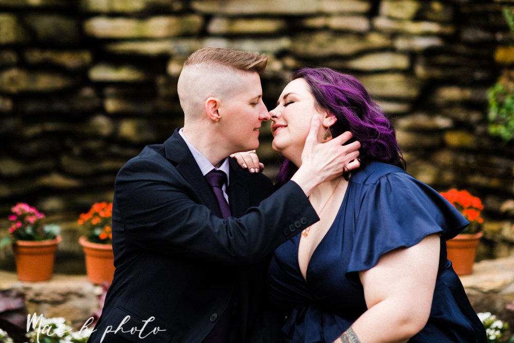 anna and jen's spring greenhouse engagement session at rockefeller park greenhouse in cleveland ohio photographed by youngstown wedding photographer mae b photo-15.jpg