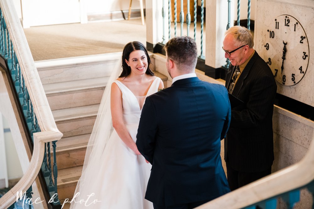 ana and josh's winter personalized wedding at union square tower in downtown warren and the grand pavilion at the grand resort in warren ohio photographed by youngstown wedding photographer mae b photo-125.jpg