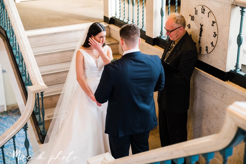 ana and josh's winter personalized wedding at union square tower in downtown warren and the grand pavilion at the grand resort in warren ohio photographed by youngstown wedding photographer mae b photo-126.jpg