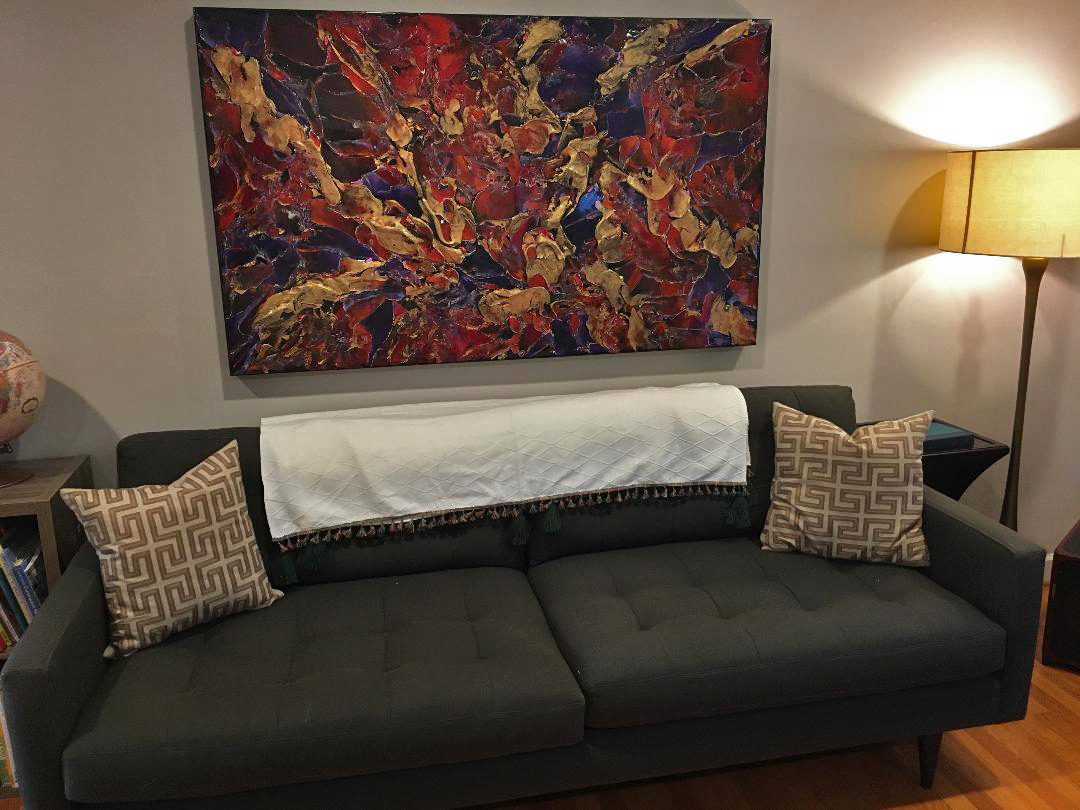 "HEART OF GOLD" 36x60 Commission