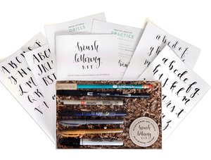 Kids Brush Pen Calligraphy Kit - Creative fun with Inkberry Calligraphy!