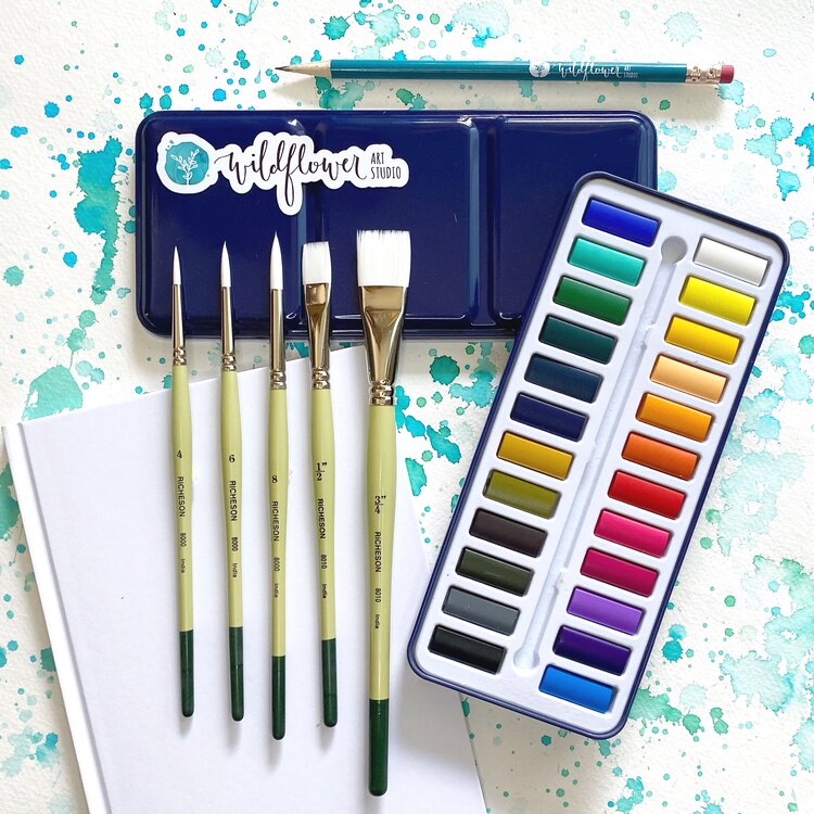 DIY Earrings - Limited Edition Painting Kit — Wildflower Art Studio