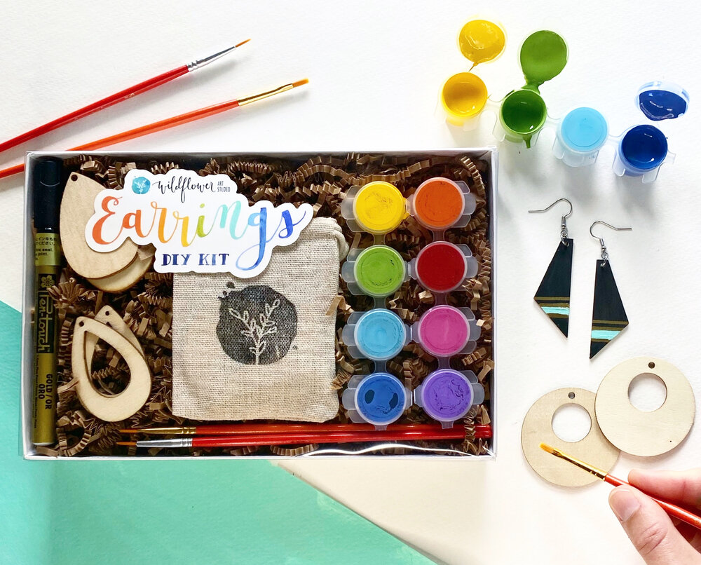 Hand Lettering Kit - Award-Winning DIY Kit includes Book + Supplies —  Wildflower Art Studio
