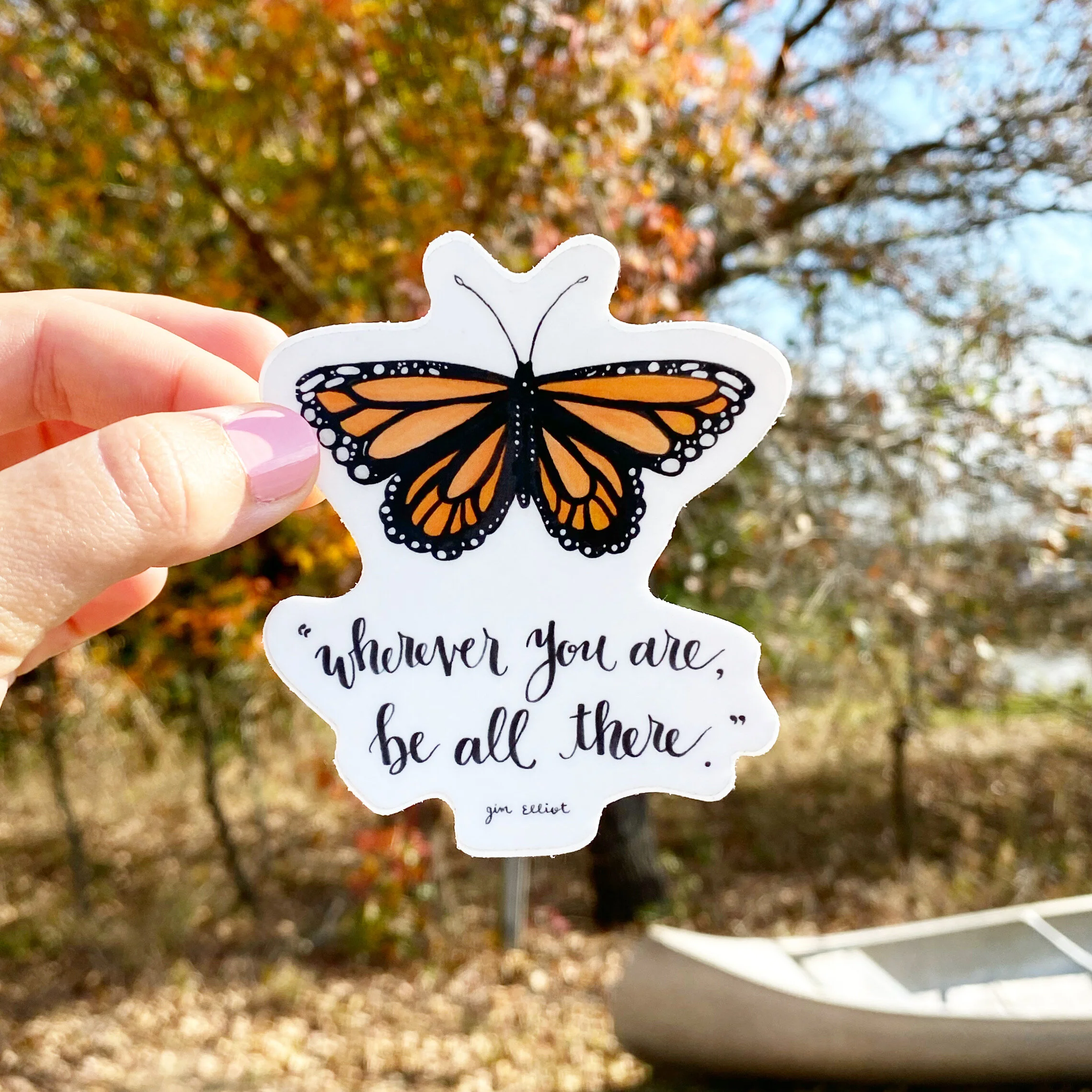 Butterfly Sticker