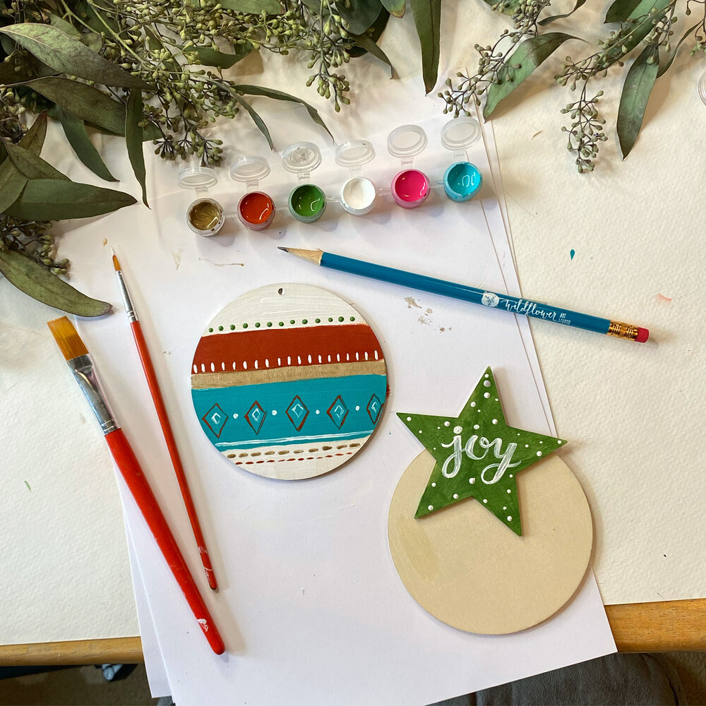Train Ornament Painting Kit, DIY Craft Kit for Kids, Kids Painting Kit,  Christmas Craft for Kids, 