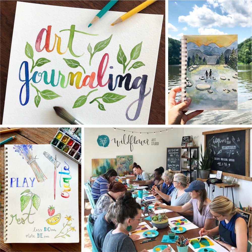 Visual Journaling: Drawing Your Feelings - A Class Review - Joyful Art  Journaling