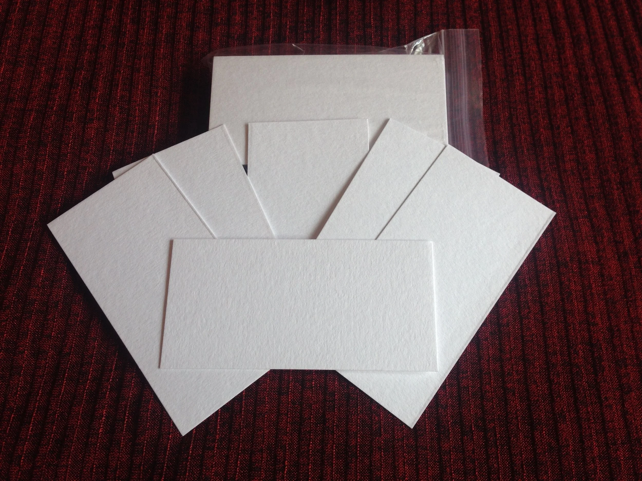 Premium Aroma Assessment Blotters (120 mm x 60 mm)