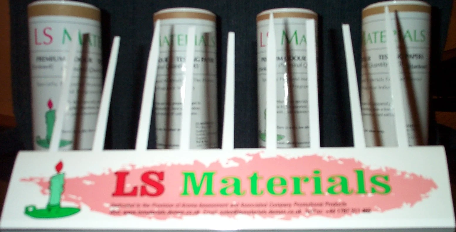 Aroma Assessment Holders, for aroma assessments, LS Materials a Smelling Strip Company