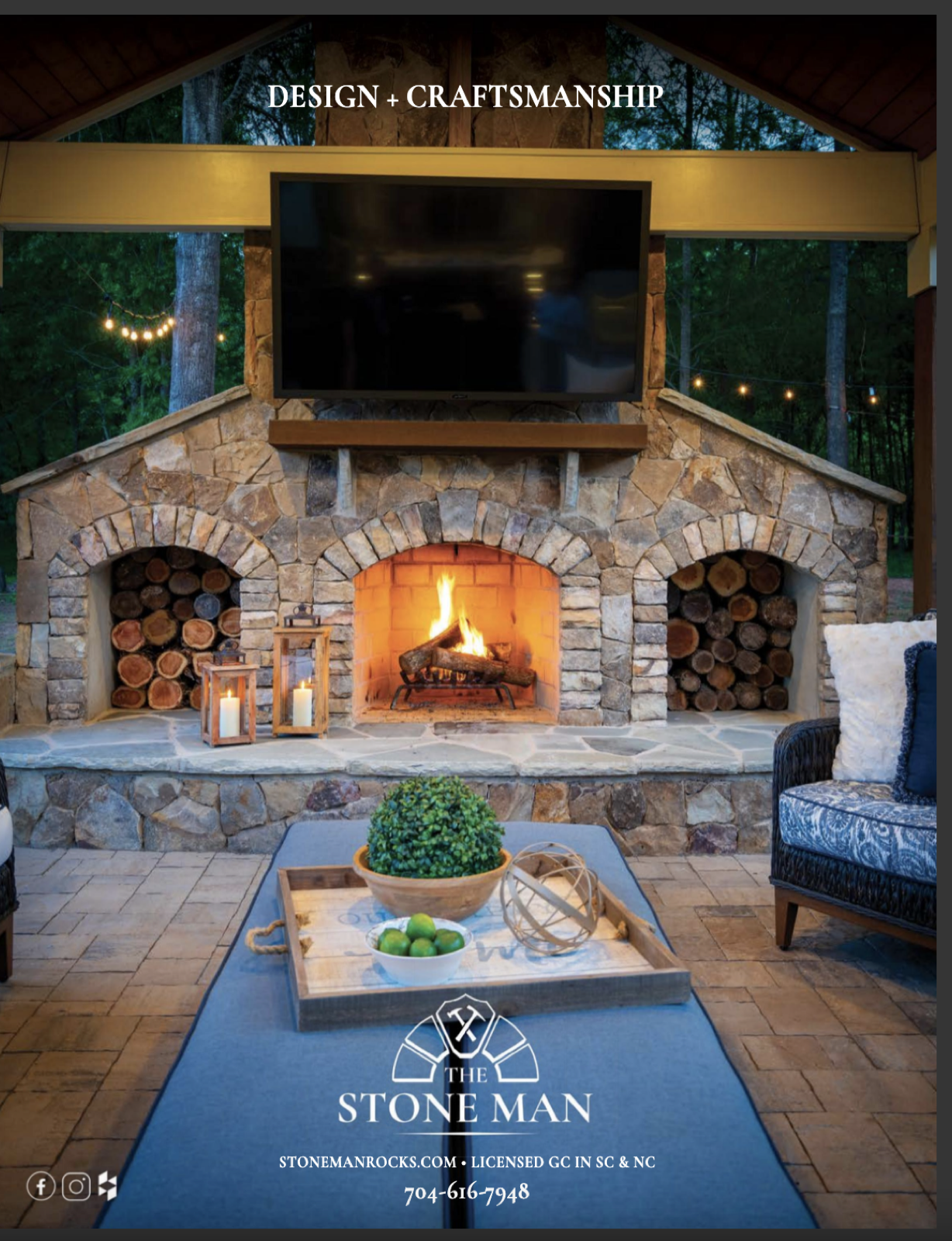 Charlotte Professional outdoor living Photographer 