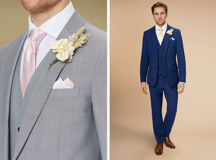 paper flower buttonholes