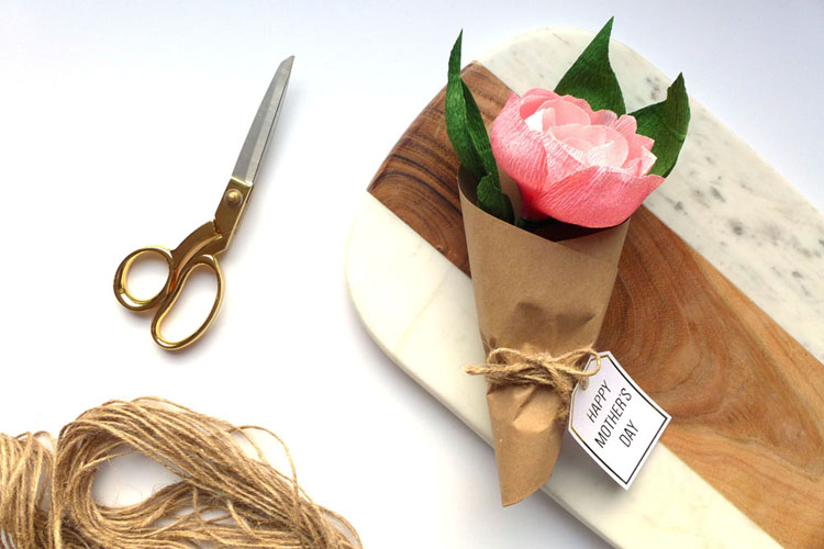 paper flower peony