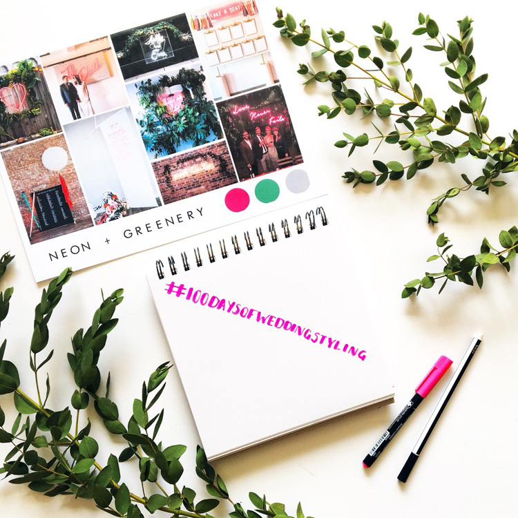100 days of wedding styling