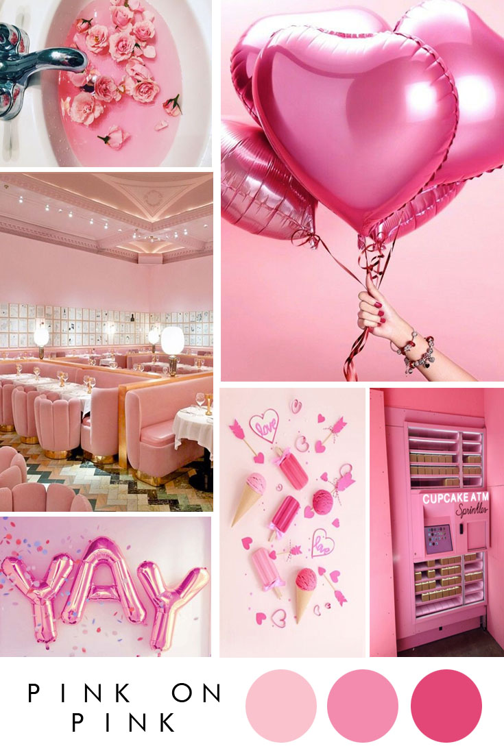 pink on pink wedding inspiration