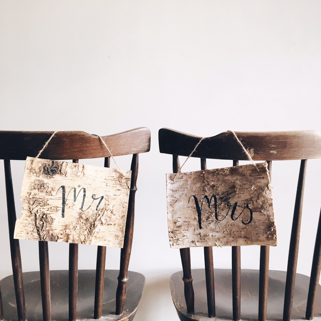 rustic wedding chair covers
