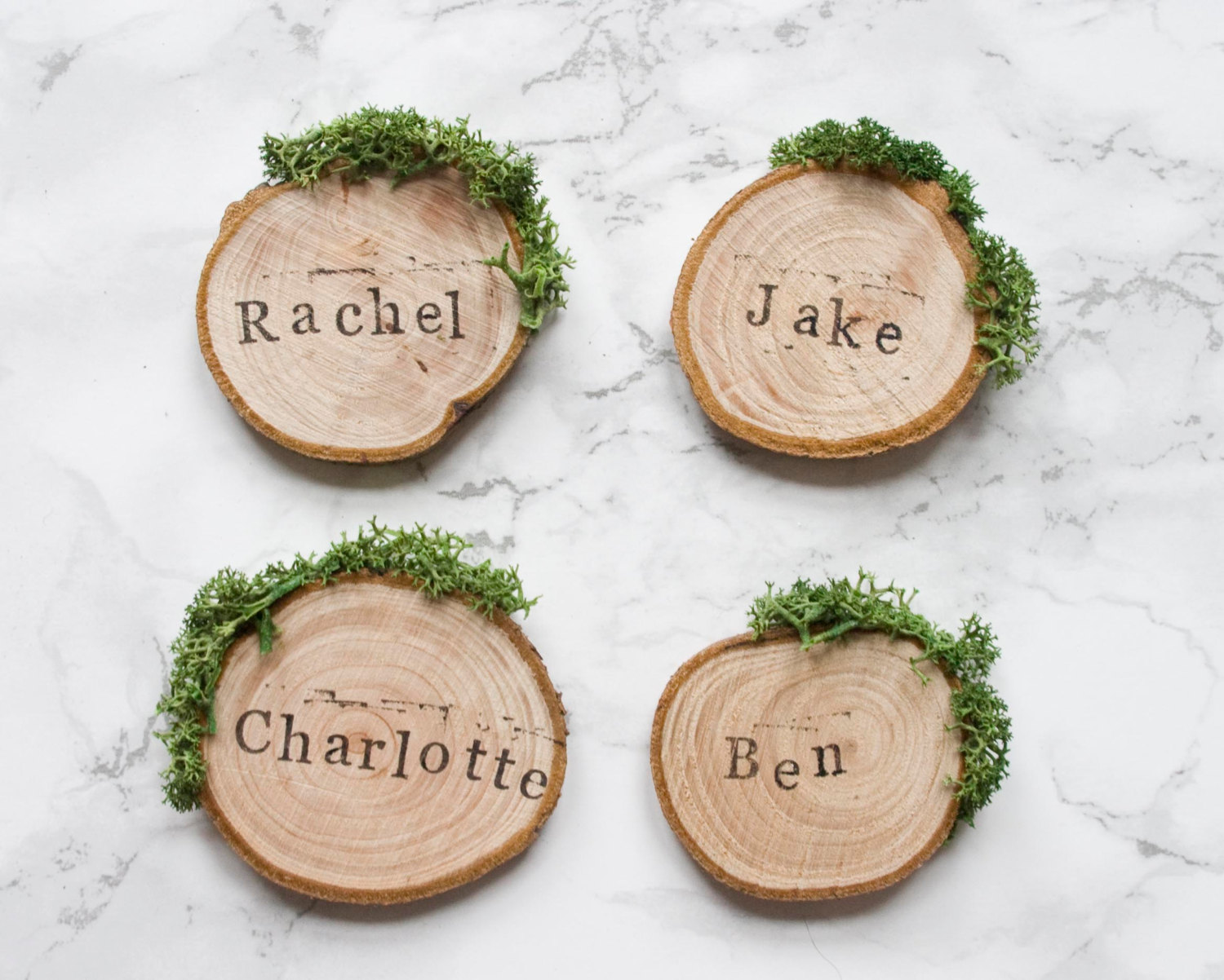 woodland escort cards