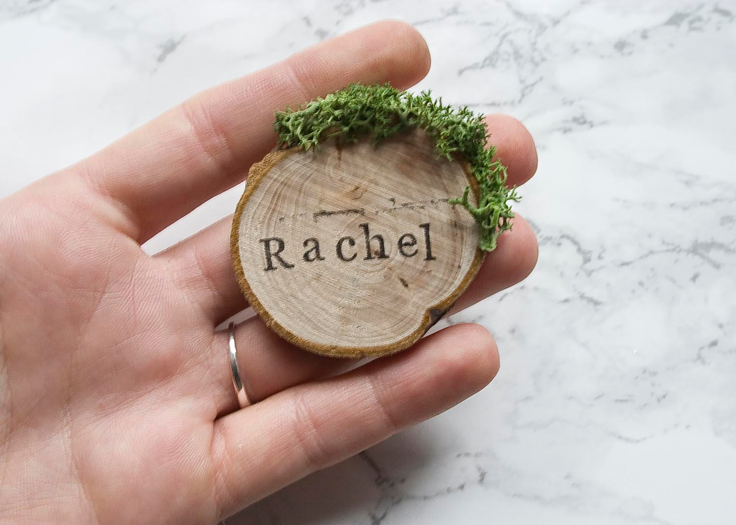 rustic place settings