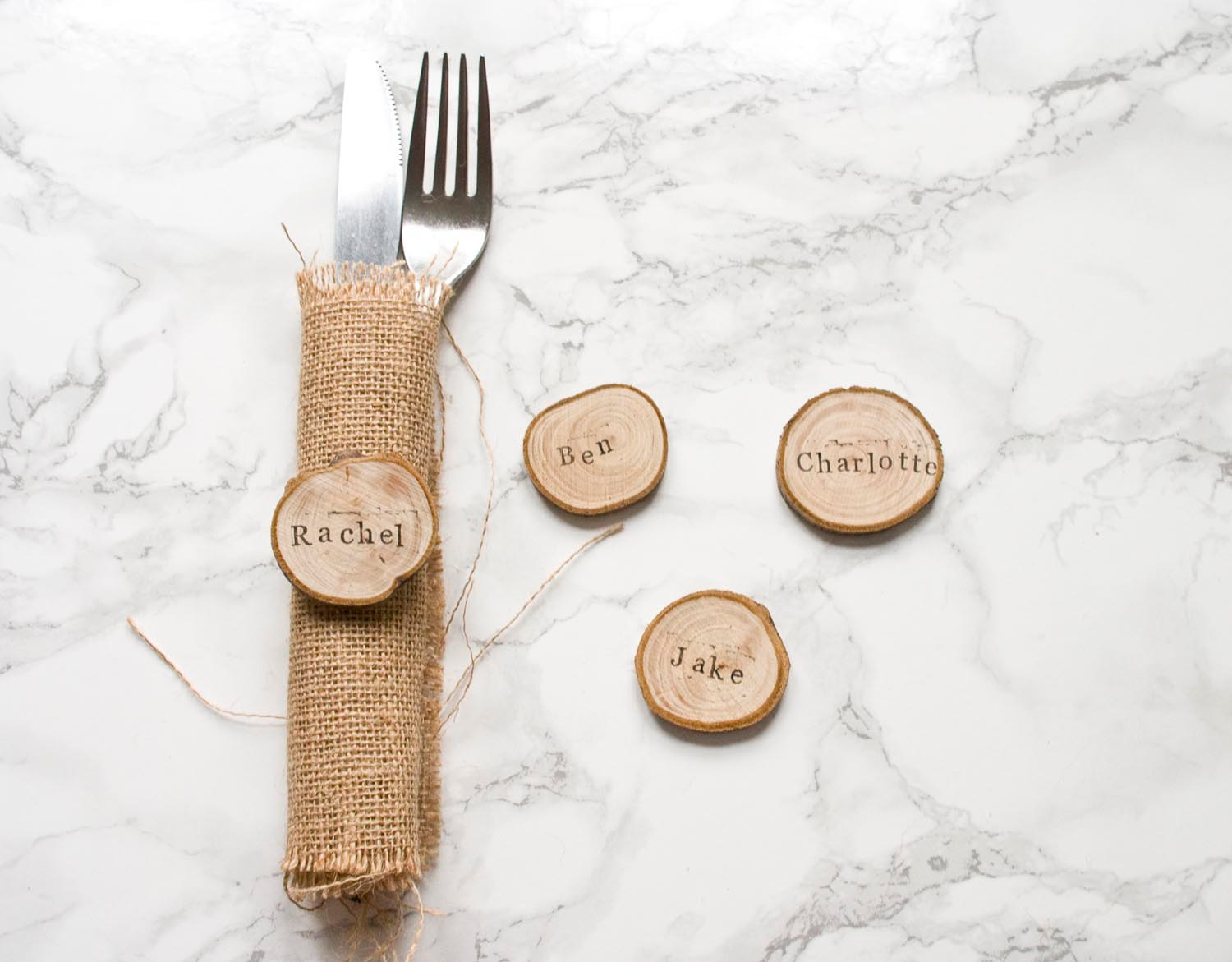 rustic wedding table decor
