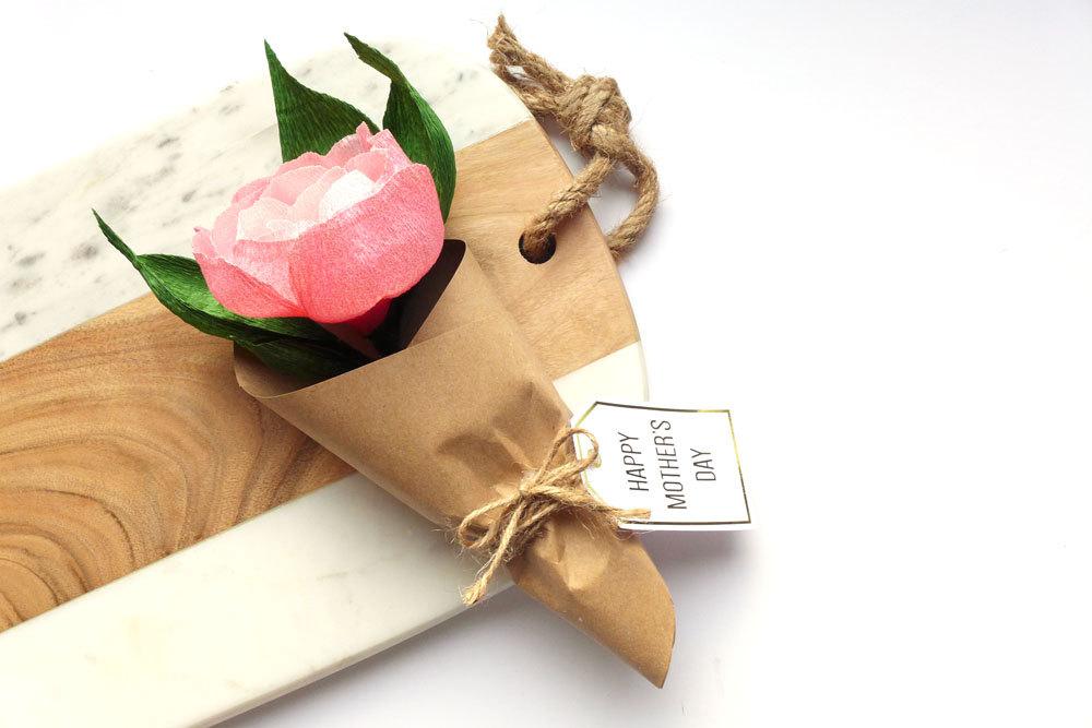 papercraft peony