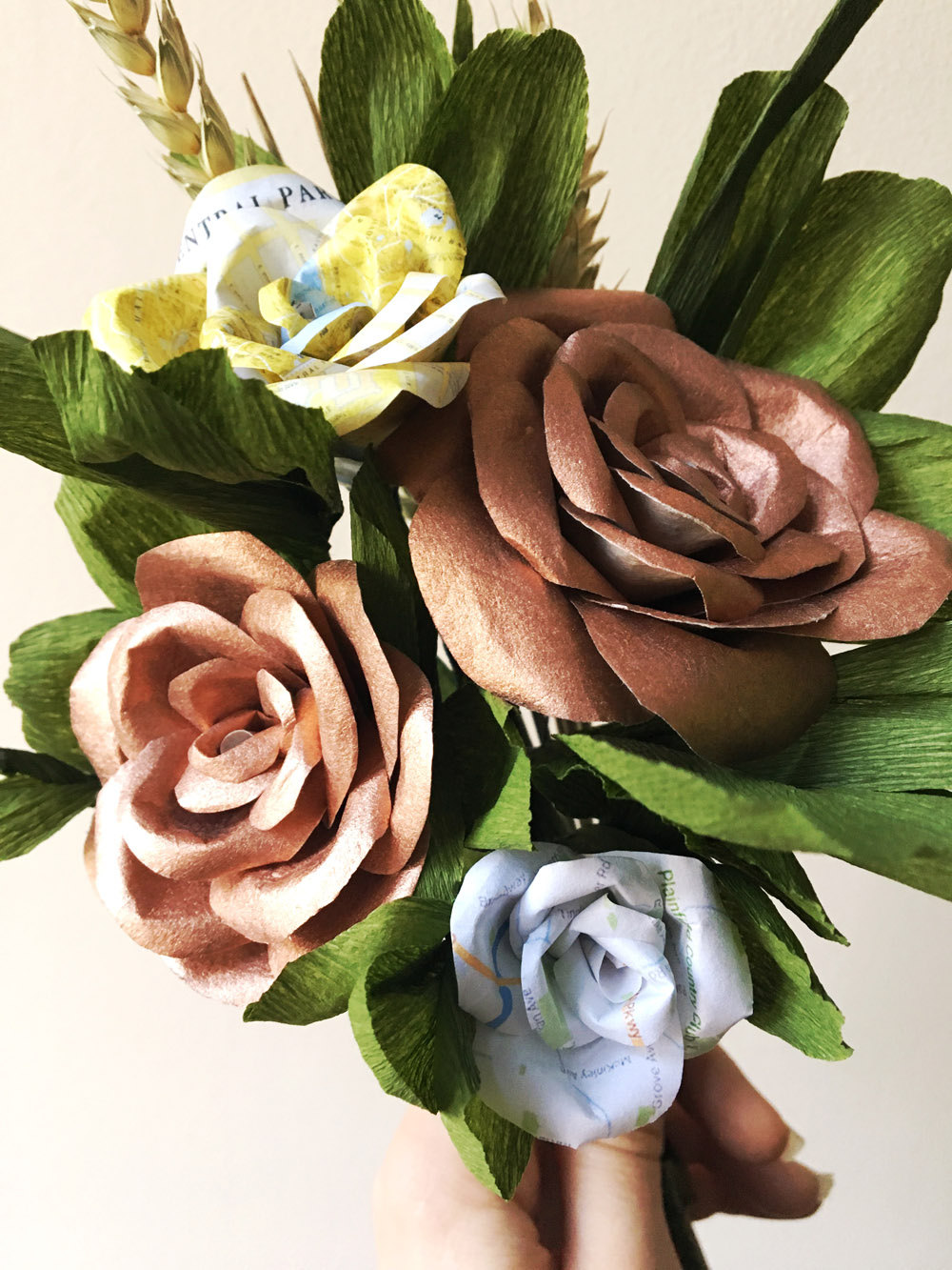 papercraft wedding flowers