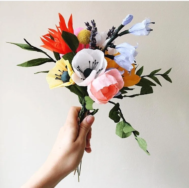paper wildflowers