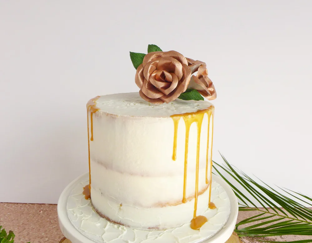 Copper Flowers Cake Topper Rachel Emma Studio Wedding Decorations Stationery And Gifts