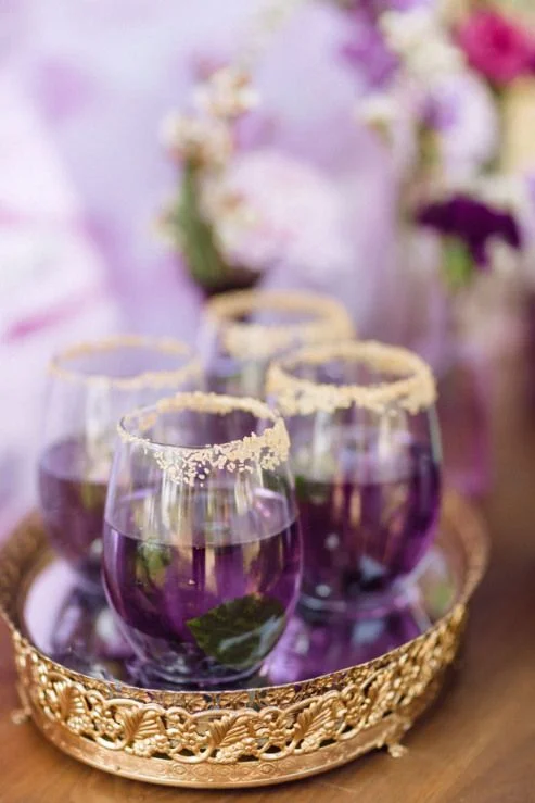 themed wedding cocktails