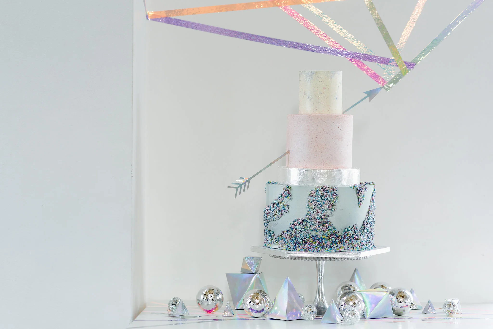 unique wedding cake topper
