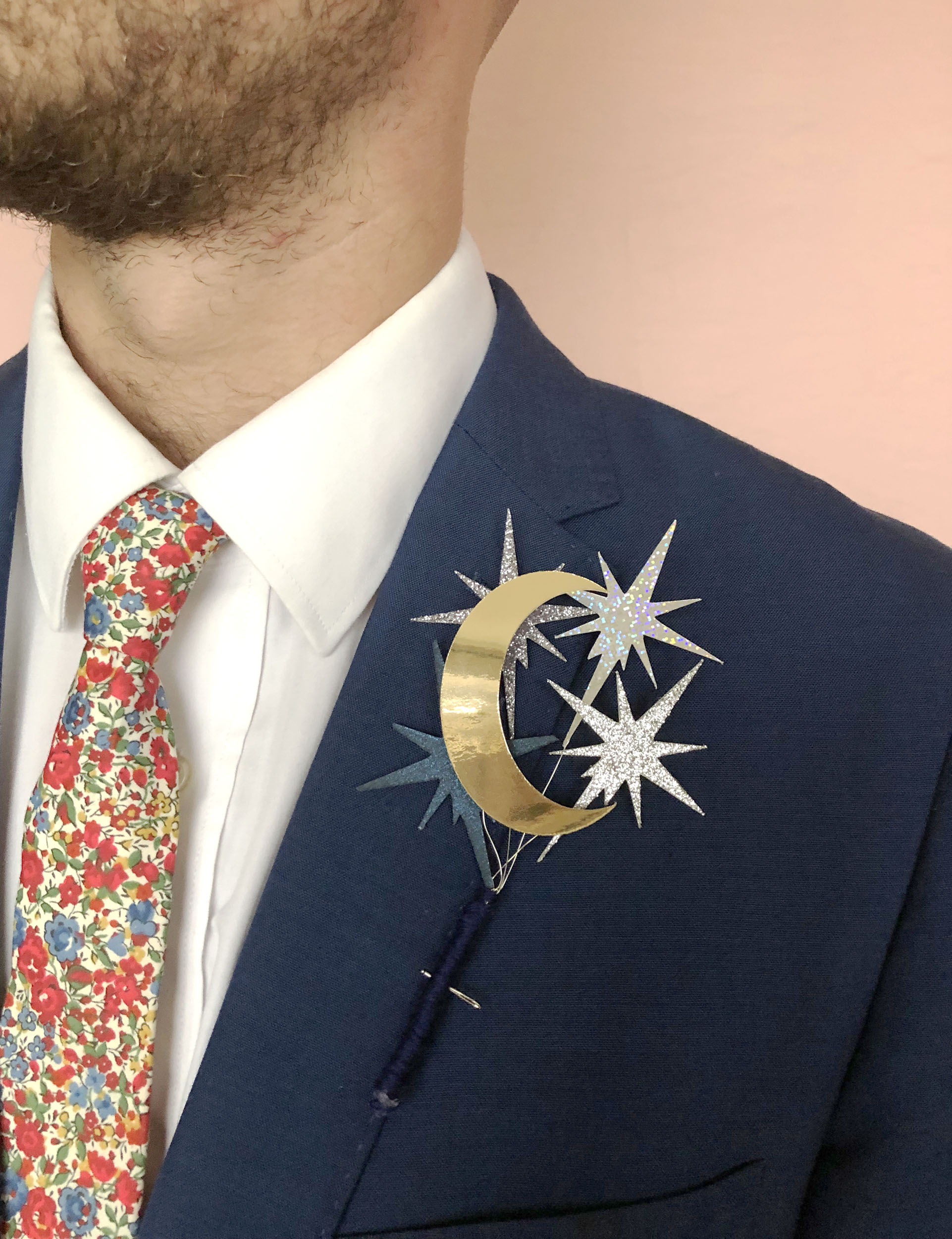 celestial buttonhole