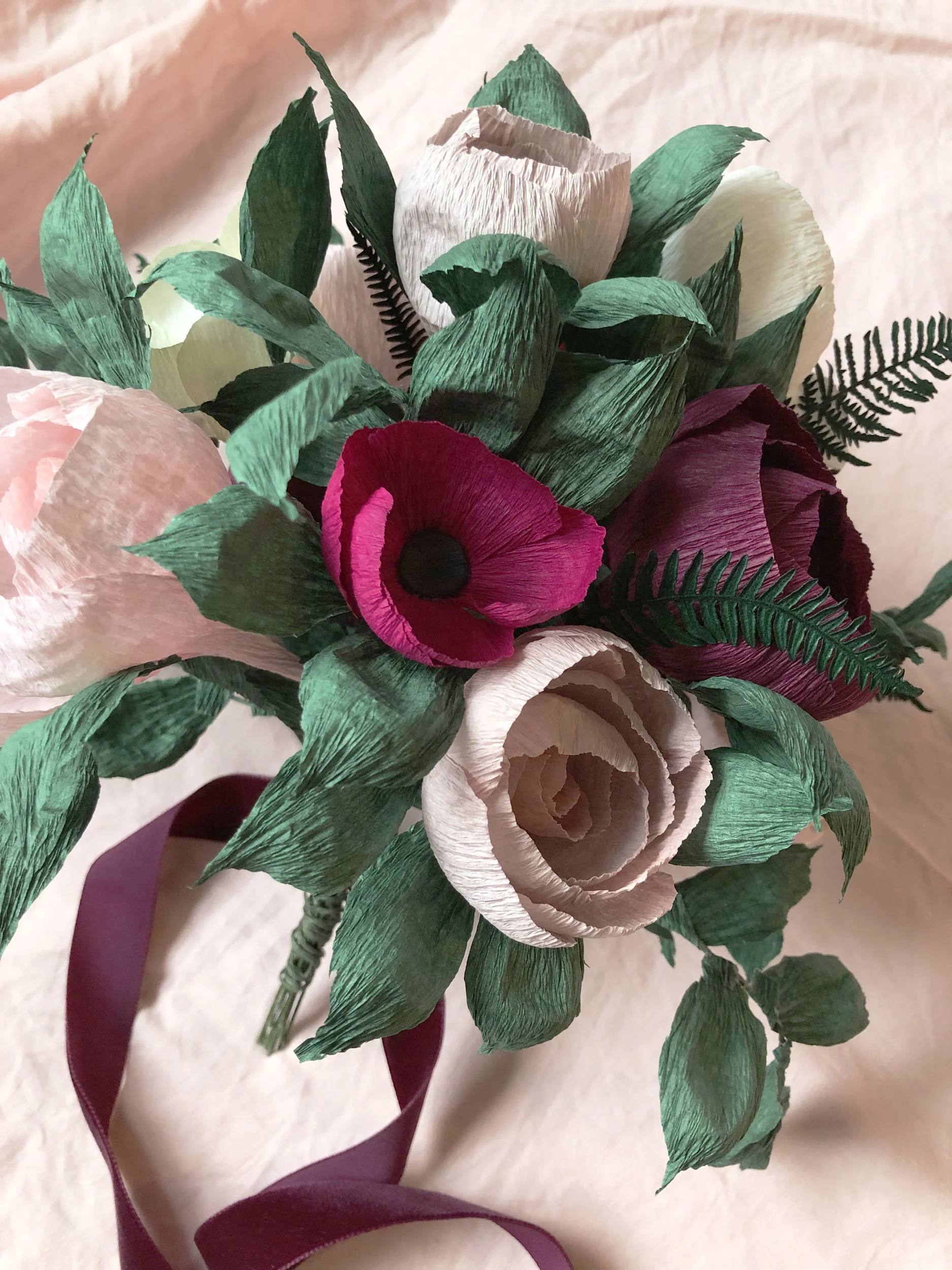 autumnal wedding florals
