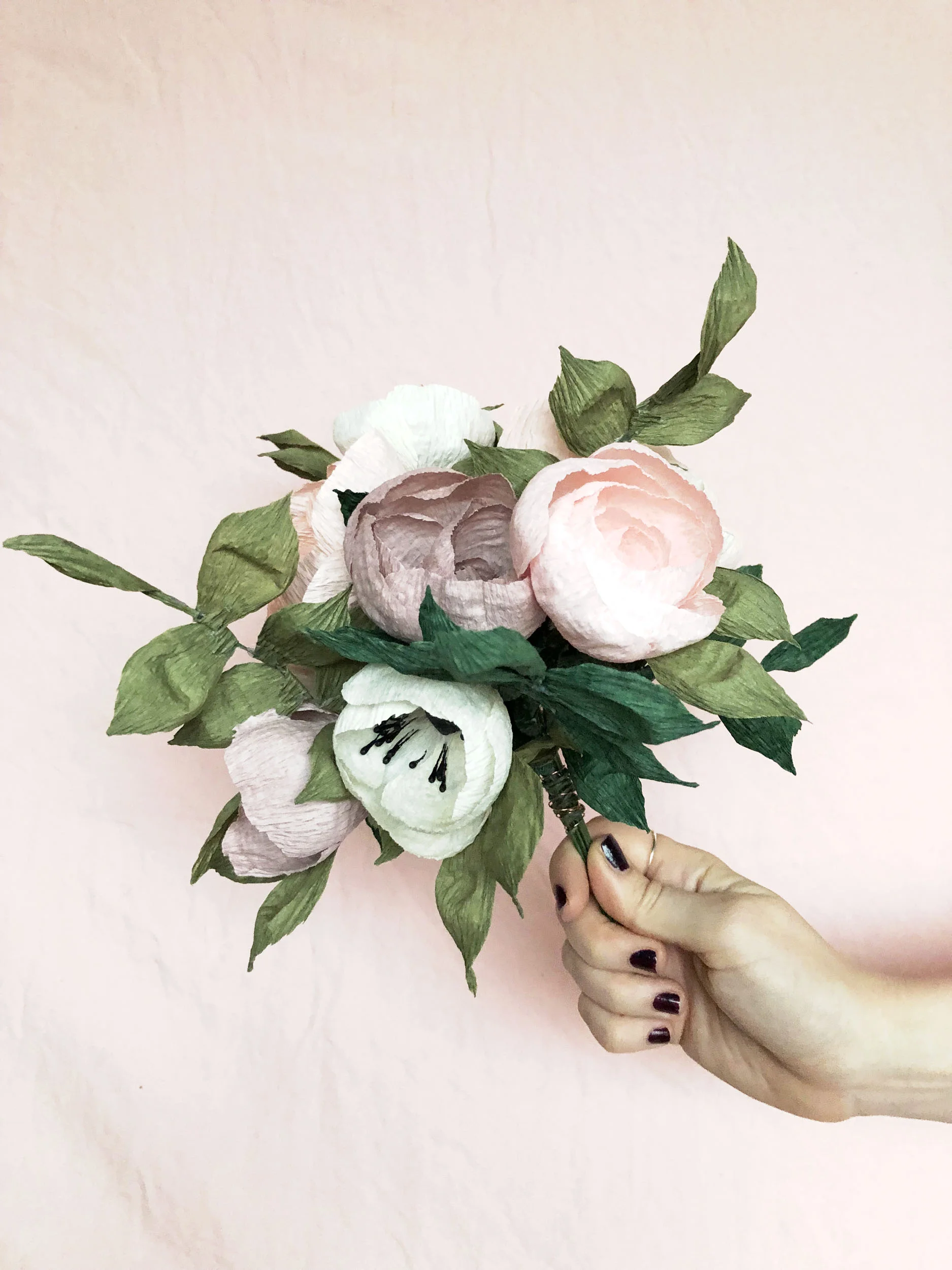 woodland bridal bouquet
