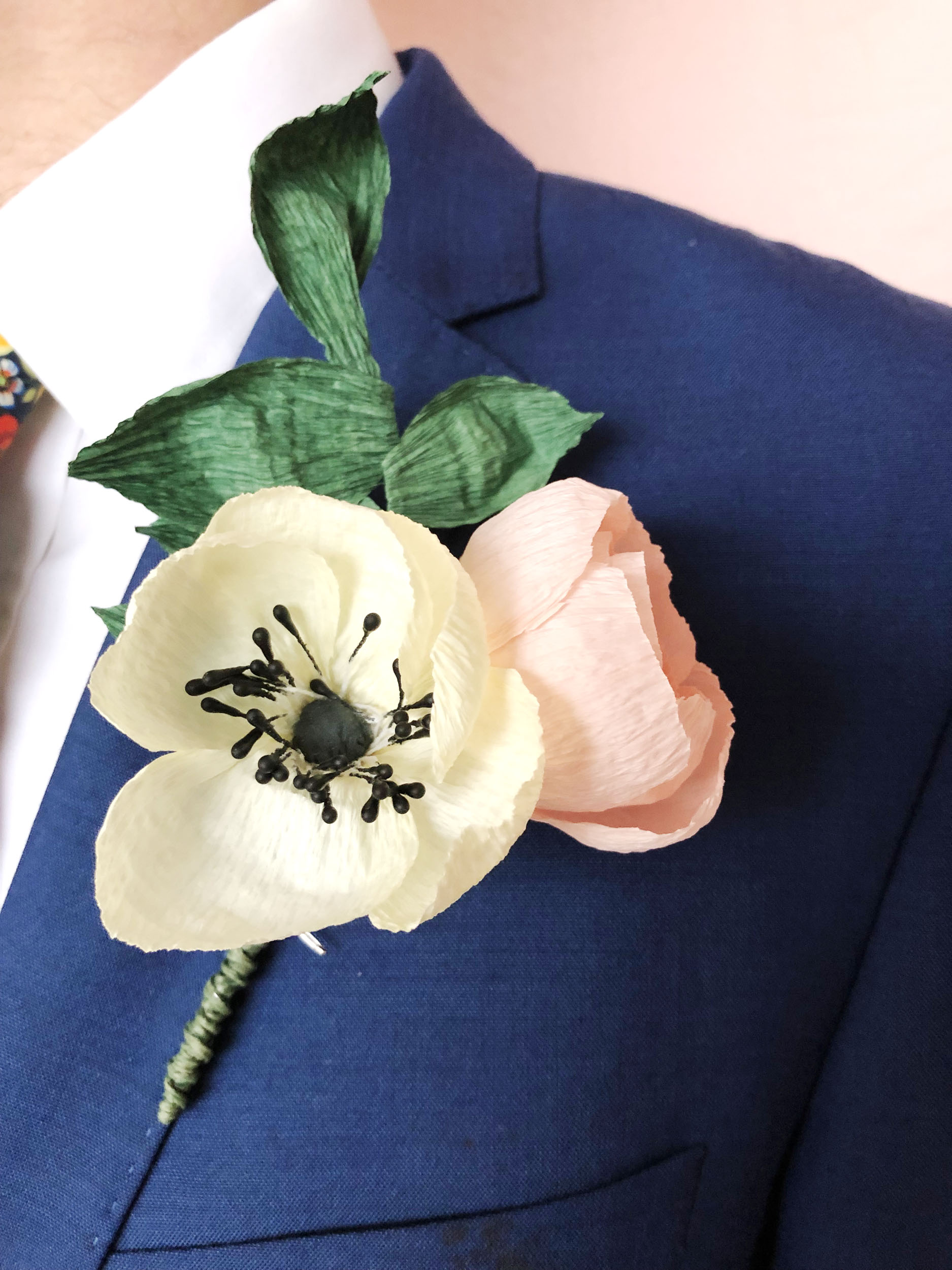 rustic wedding Boutonniere