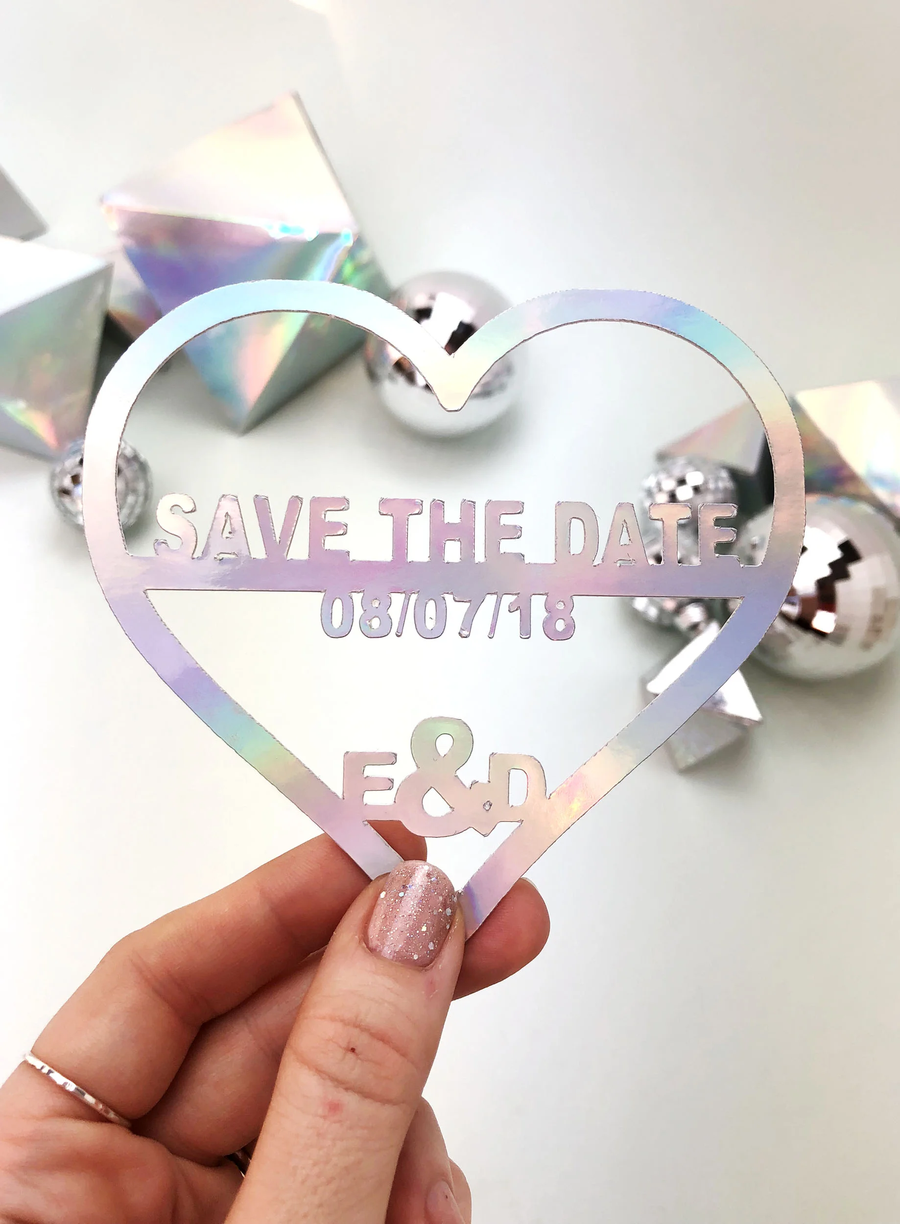 holographic wedding theme