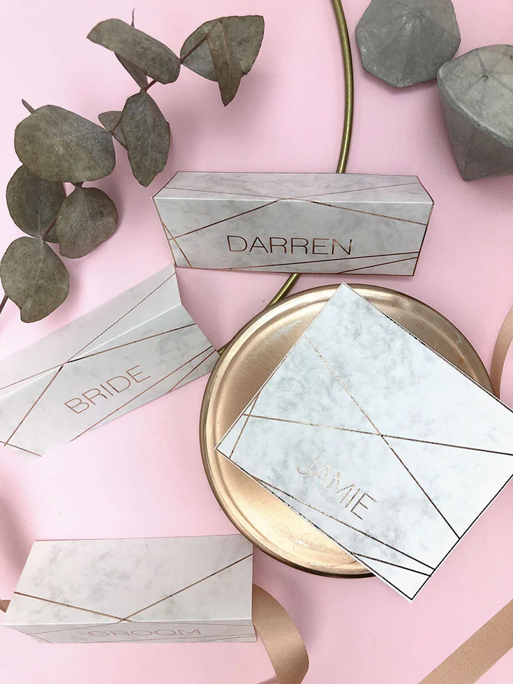 Industrial marble place setting ideas, four ways to style your table decor.