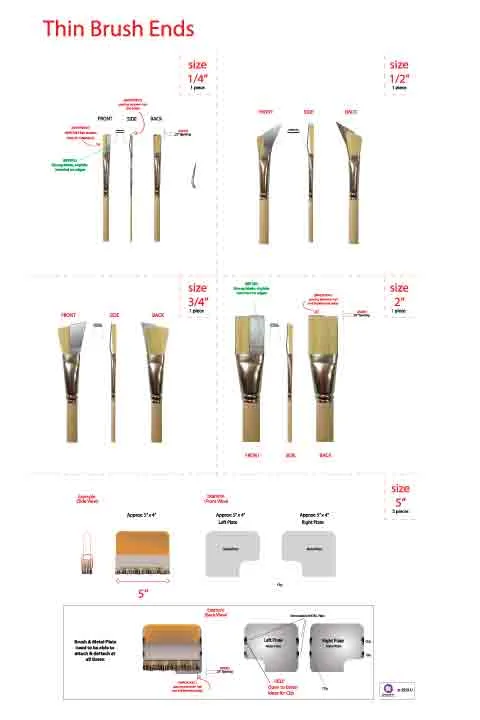 Texture Brush: Thin Ends