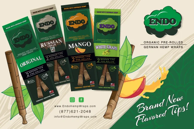 Social Media Post (Endo Hemp Wraps)