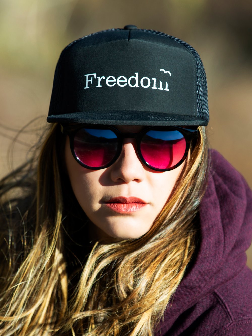 Amelia Hood Scarf | Freedom — ELLA BLY