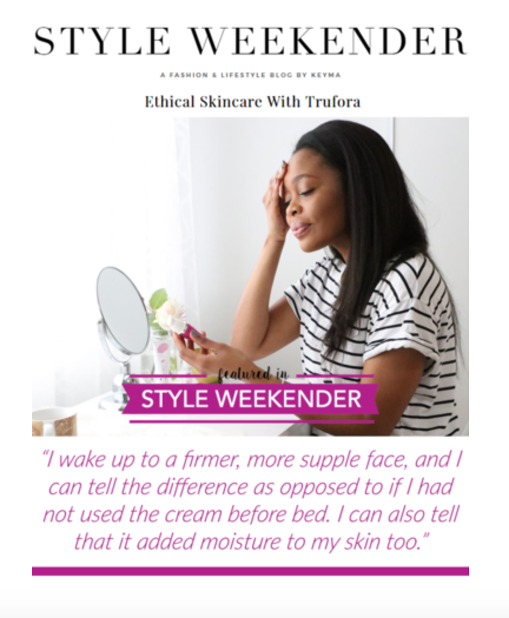 Trufora on Style Weekender
