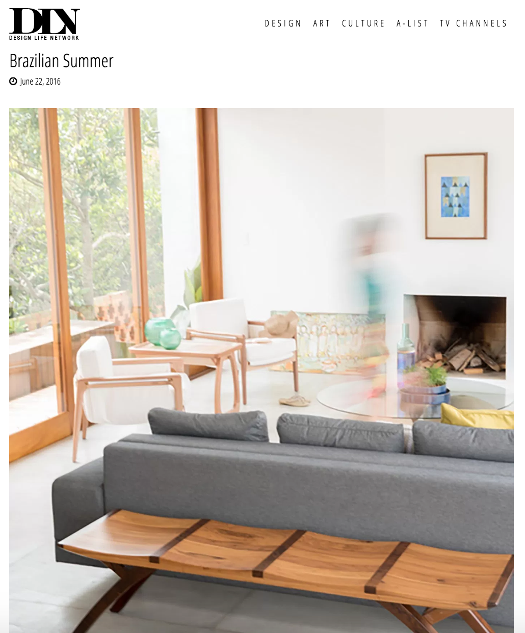 Sossego on Design Life Network