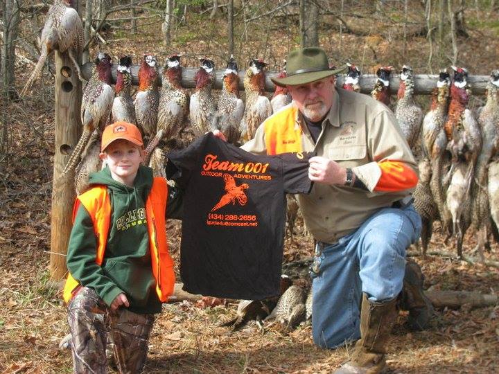 Ike with America's future hunters