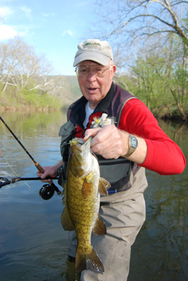 Harry Murray with a nice bronzeback