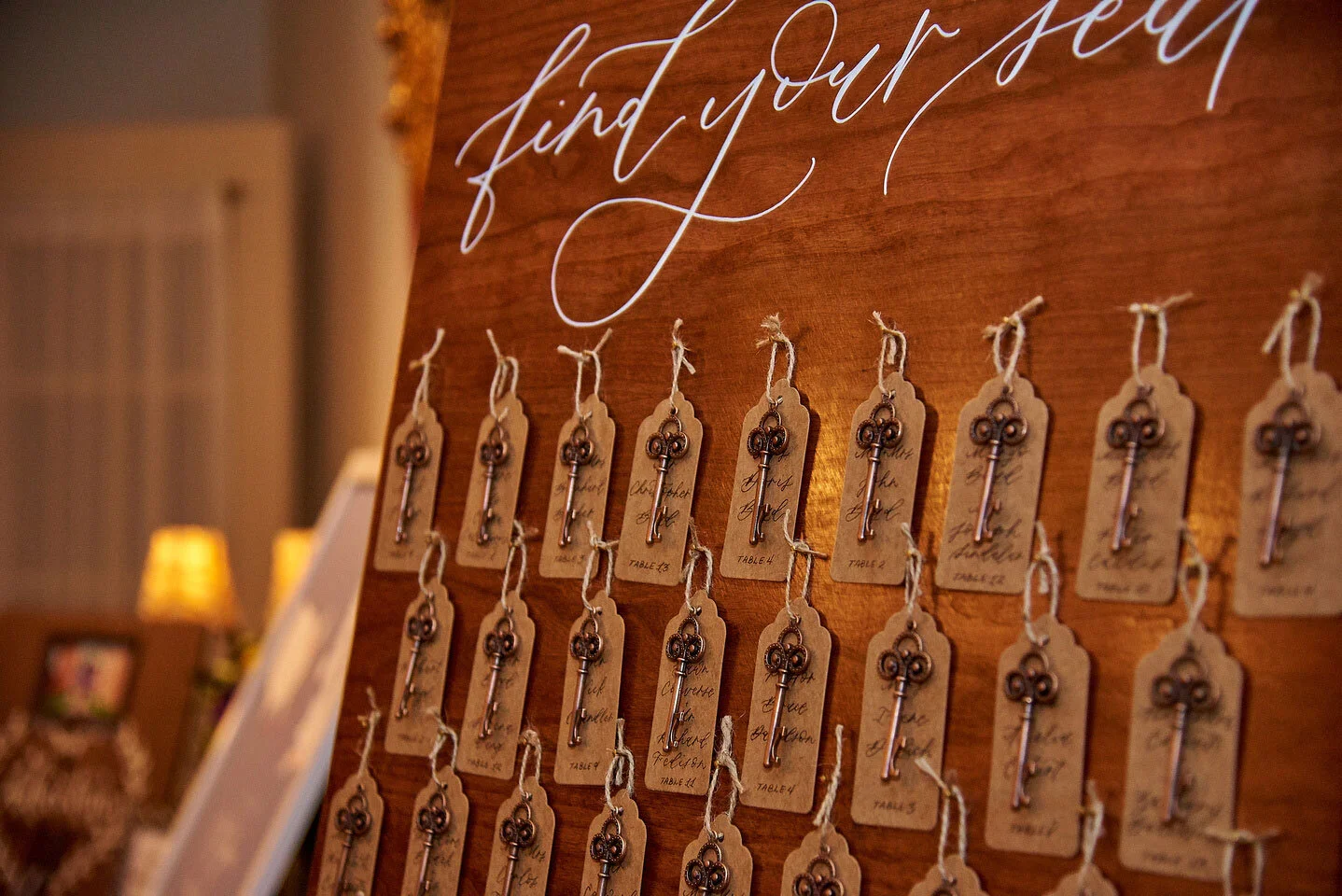 Seating Chart Vs Escort Cards Vs Place Cards Hoboken New Jersey Wedding Calligraphy