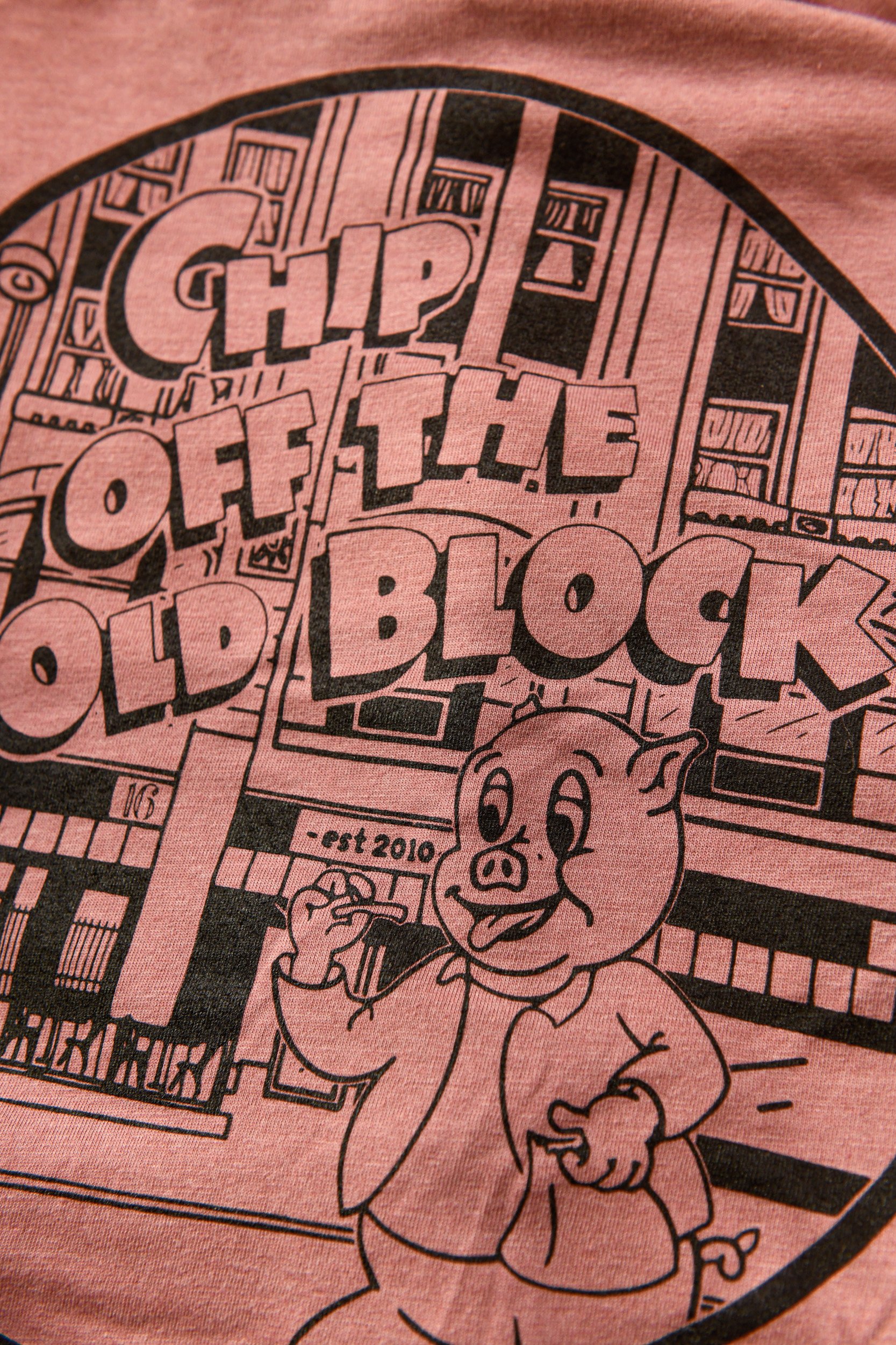 Back of shirt design for 12th year anniversary for Omaha restaurant Block 16 