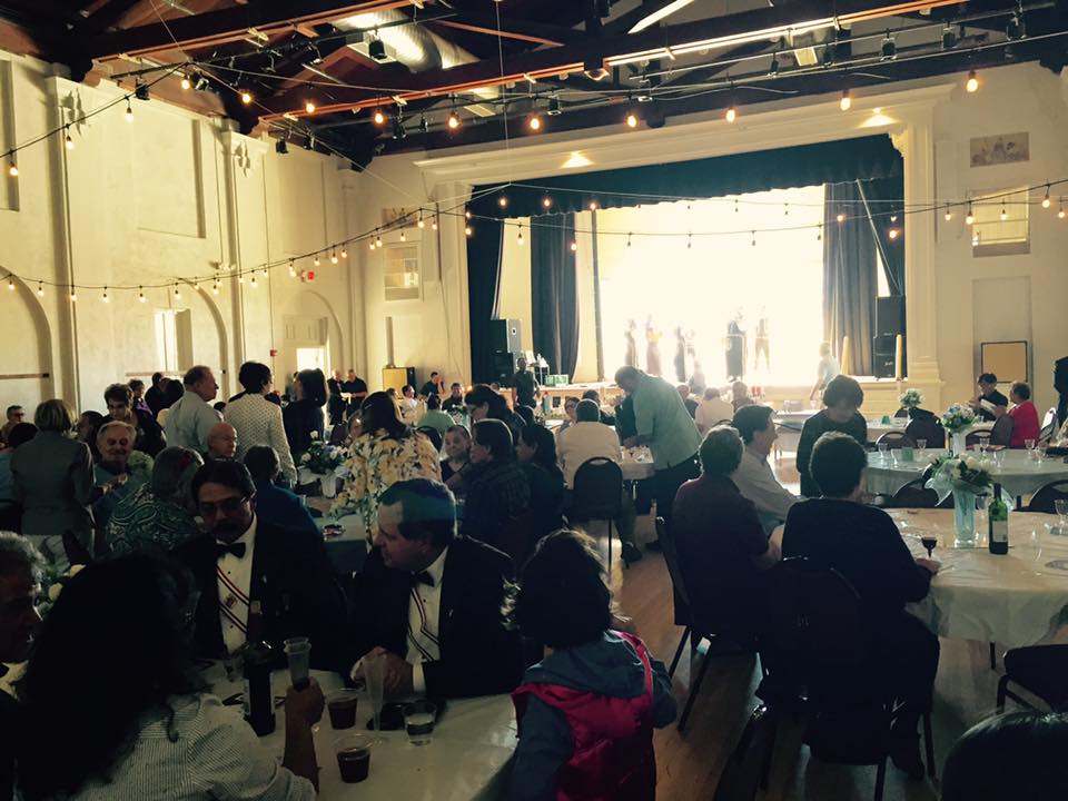  A luncheon in the Curley School Auditorium for 130 people celebrating the centennial of Ajo's Immaculate Conception church 