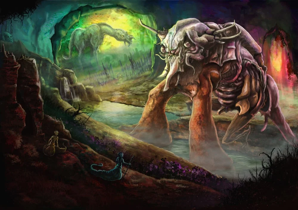 sci-fi landscape II