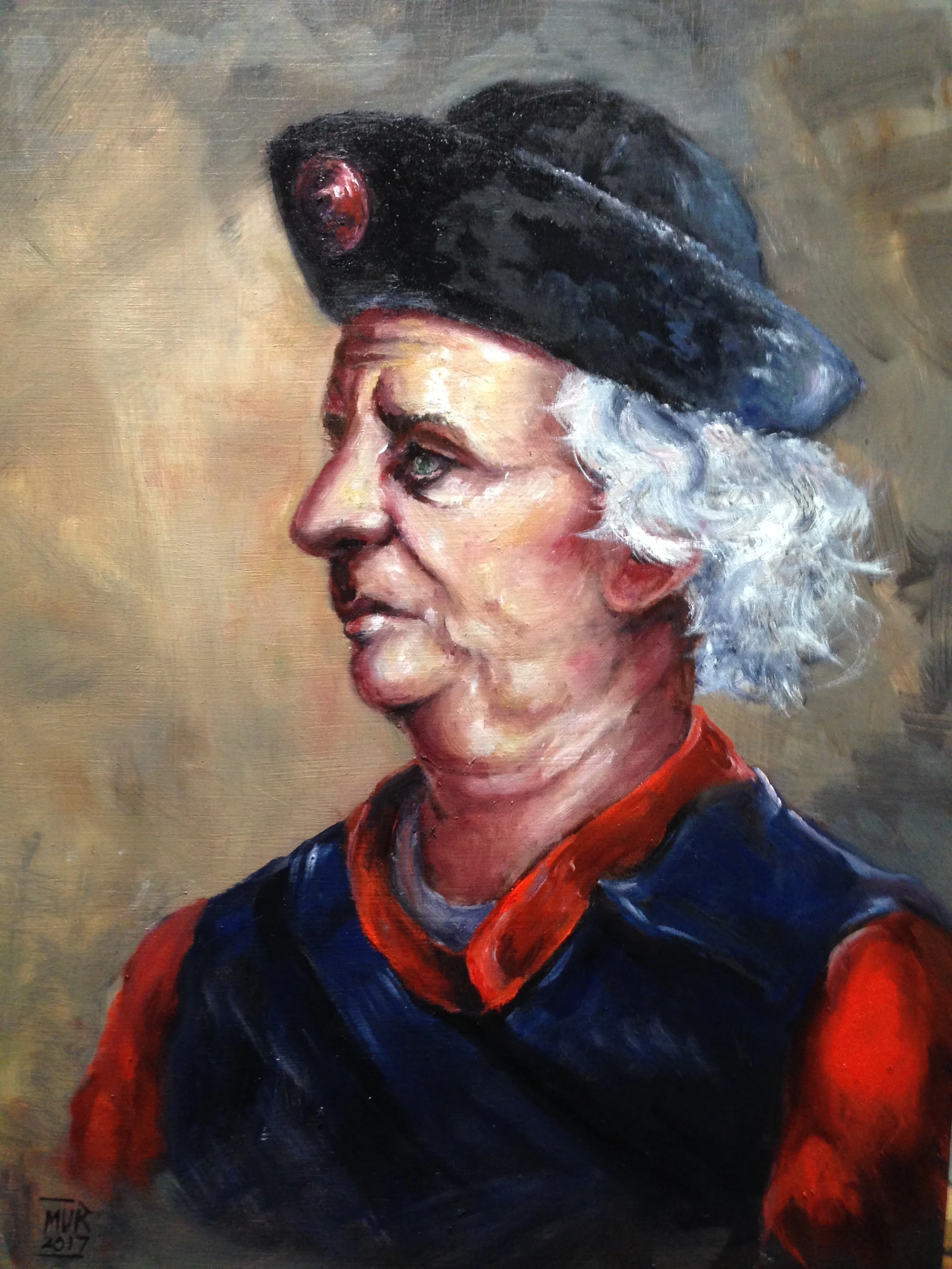 Portrait of an Old World Seafarer