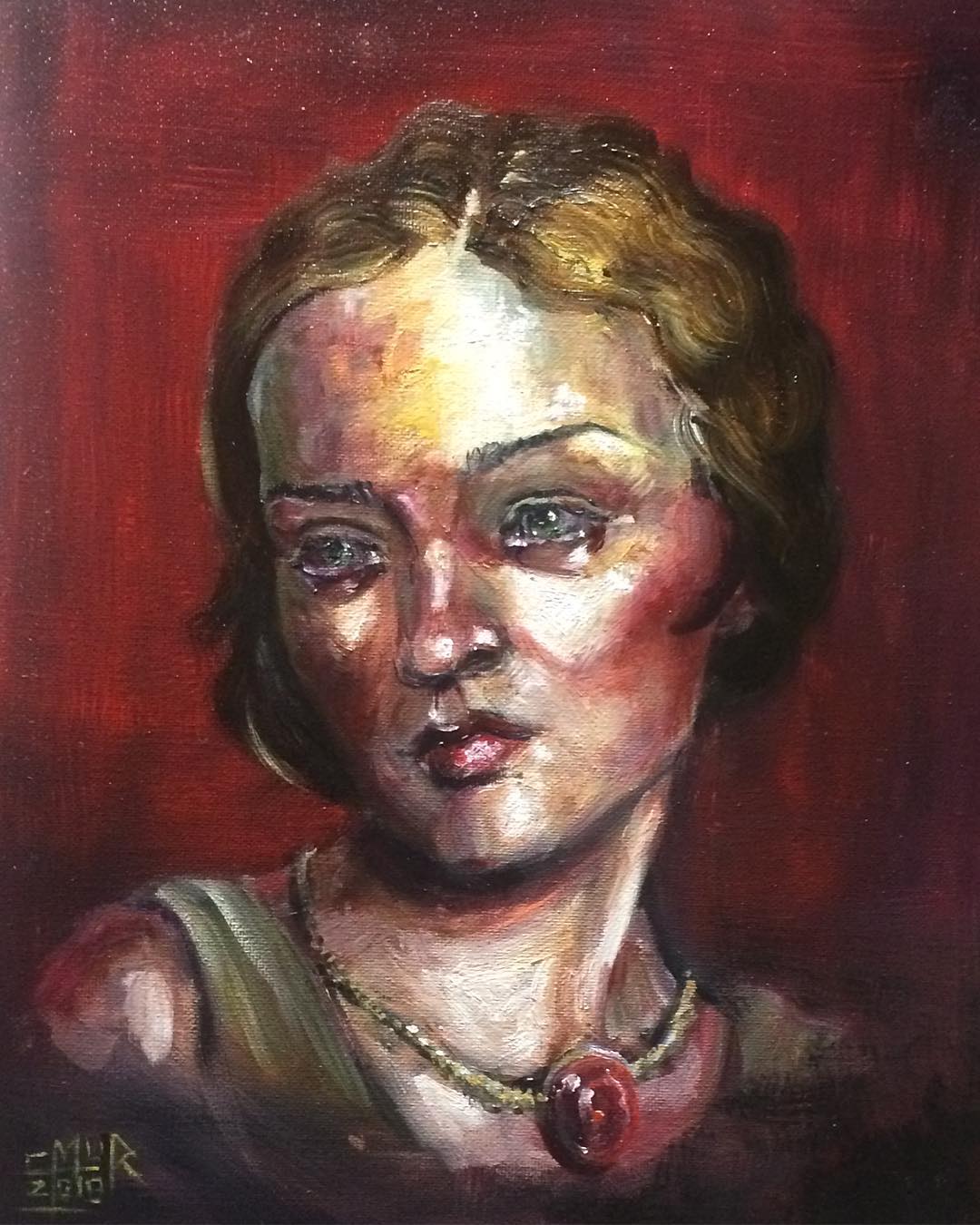 Woman in Red