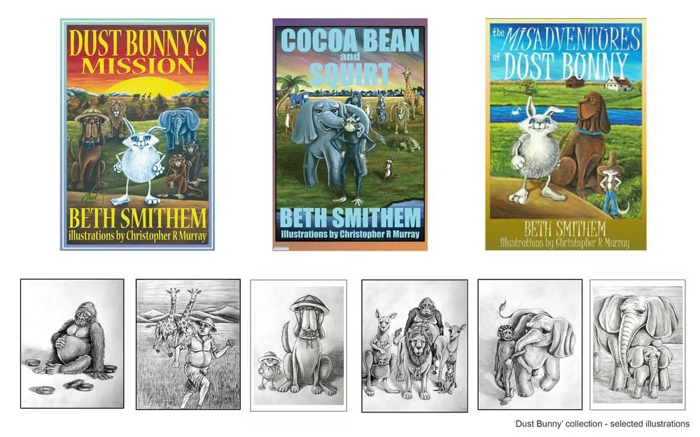 Dust Bunny Illustrations